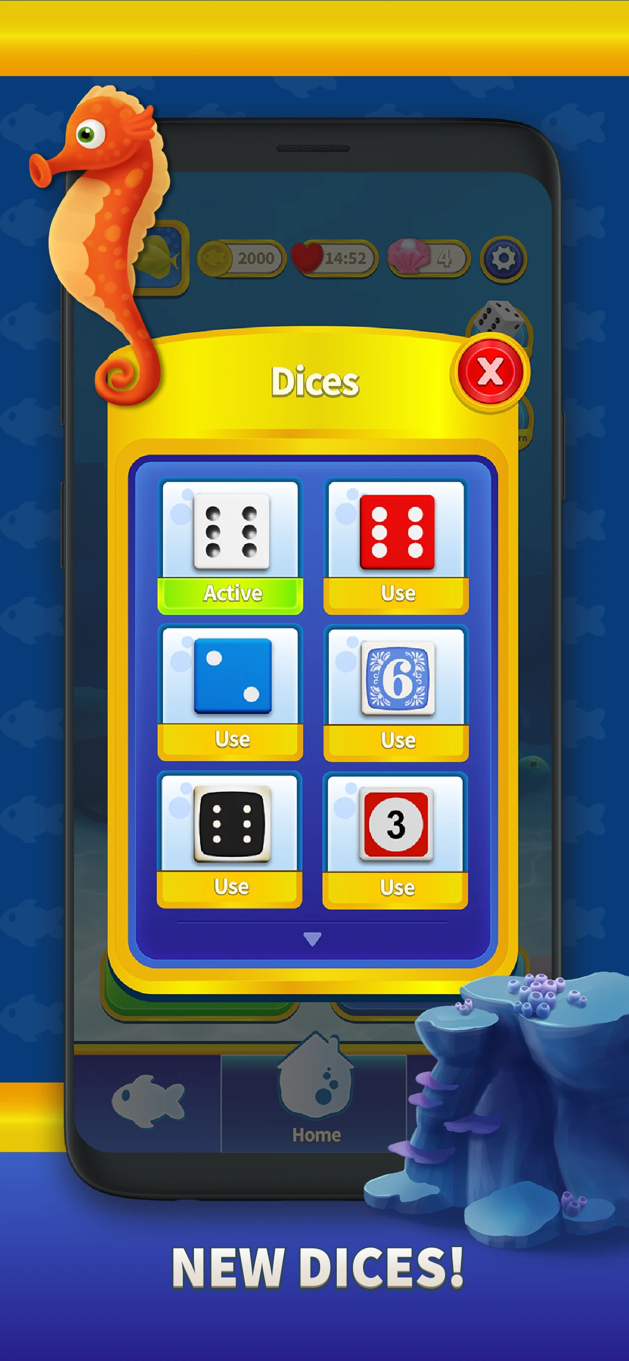 Fish Yatzy – Dice & Aquarium screenshot