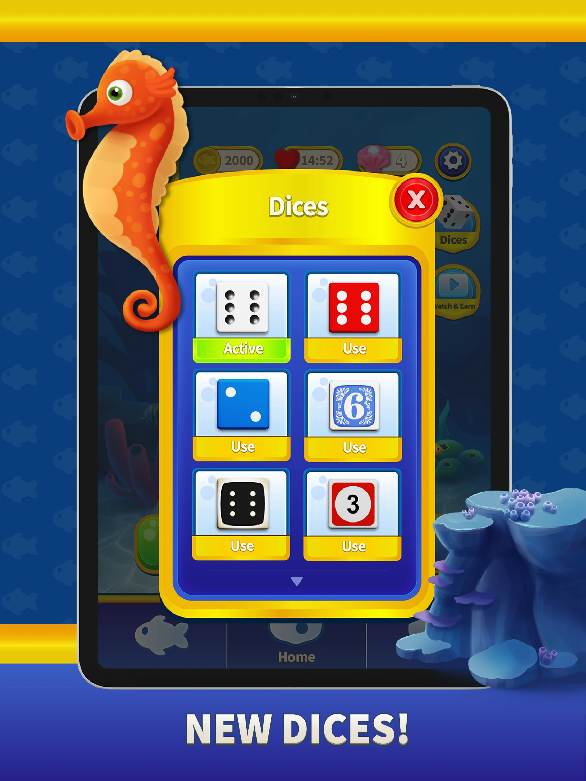 Fish Yatzy – Dice & Aquarium screenshot